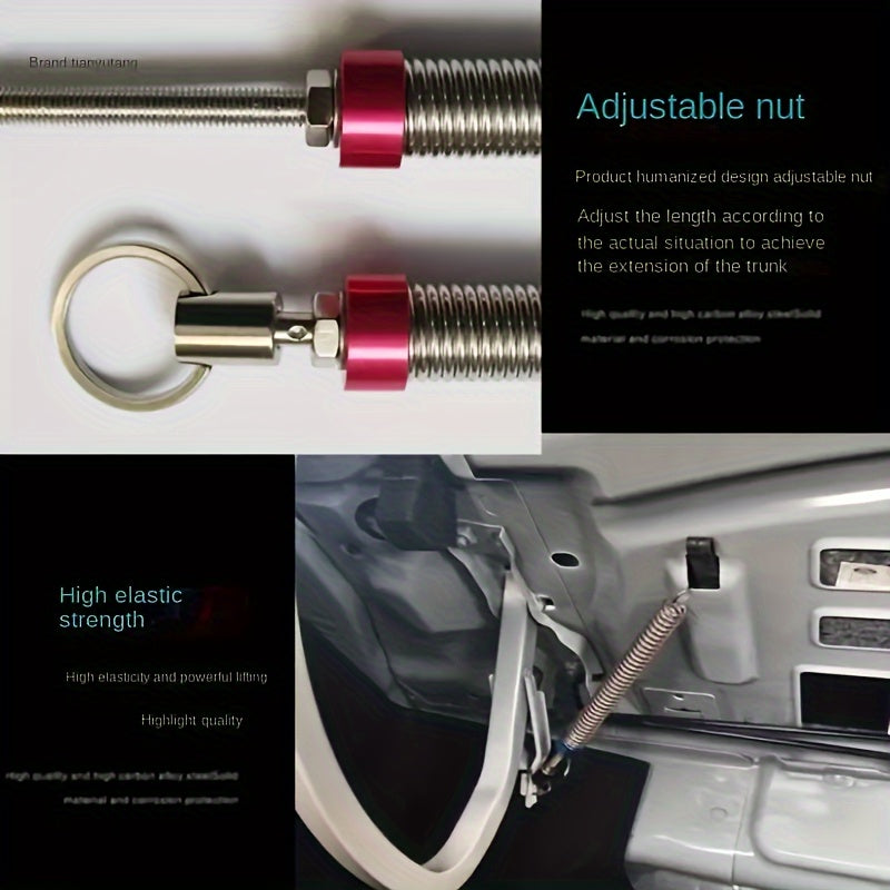 Universal avtomobil yukxonasini ochish uchun spring lift