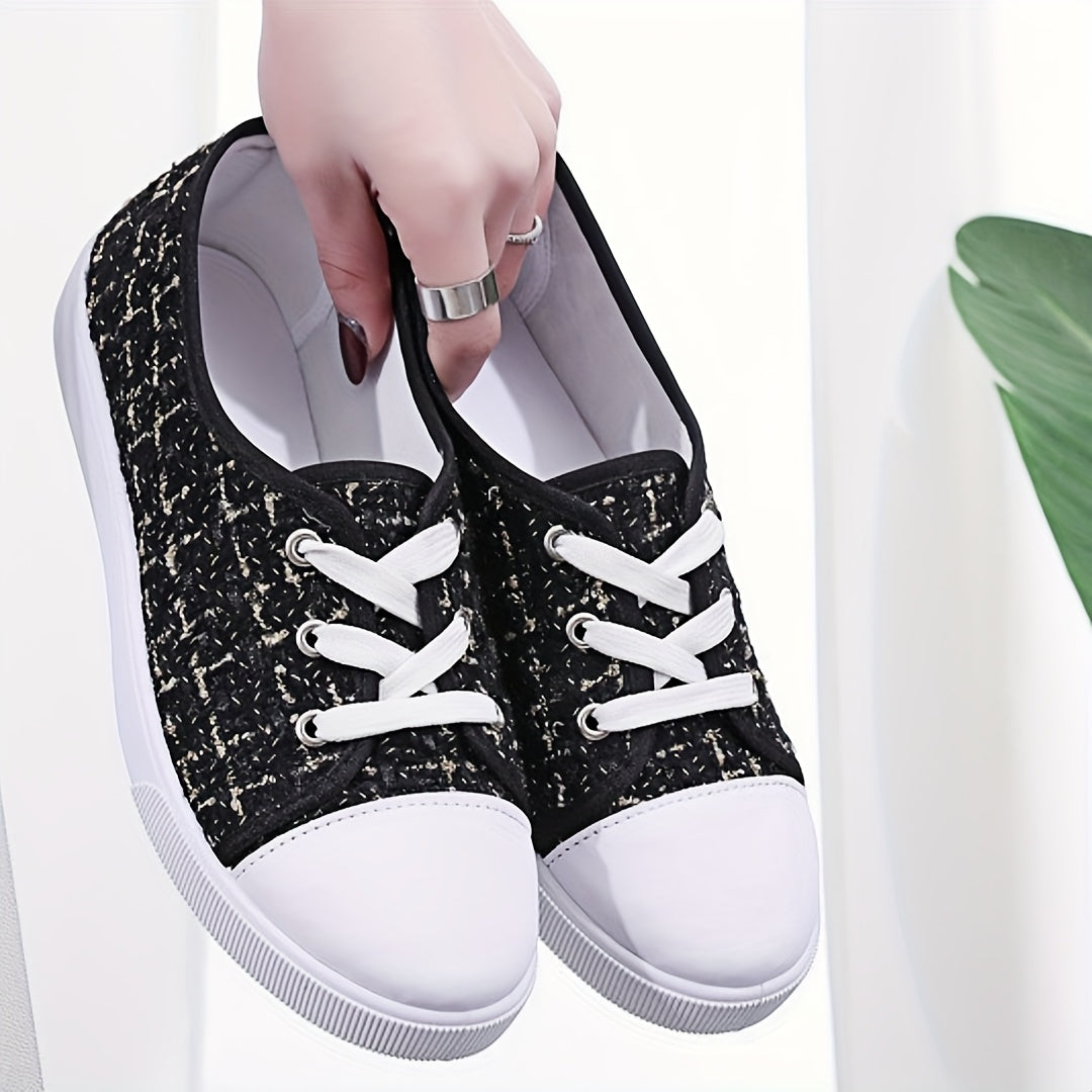 Women's Flat Shoes Casual Sneakers Lightweight Slip-Ons for Daily Wear