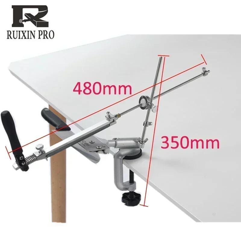 Sistema de afilado de diamantes para cuchillos con cortador de ángulo fijo y juego de piedras manual, incluye tira de cuero para cuchillos de cocina y caza, no eléctrico, versátil