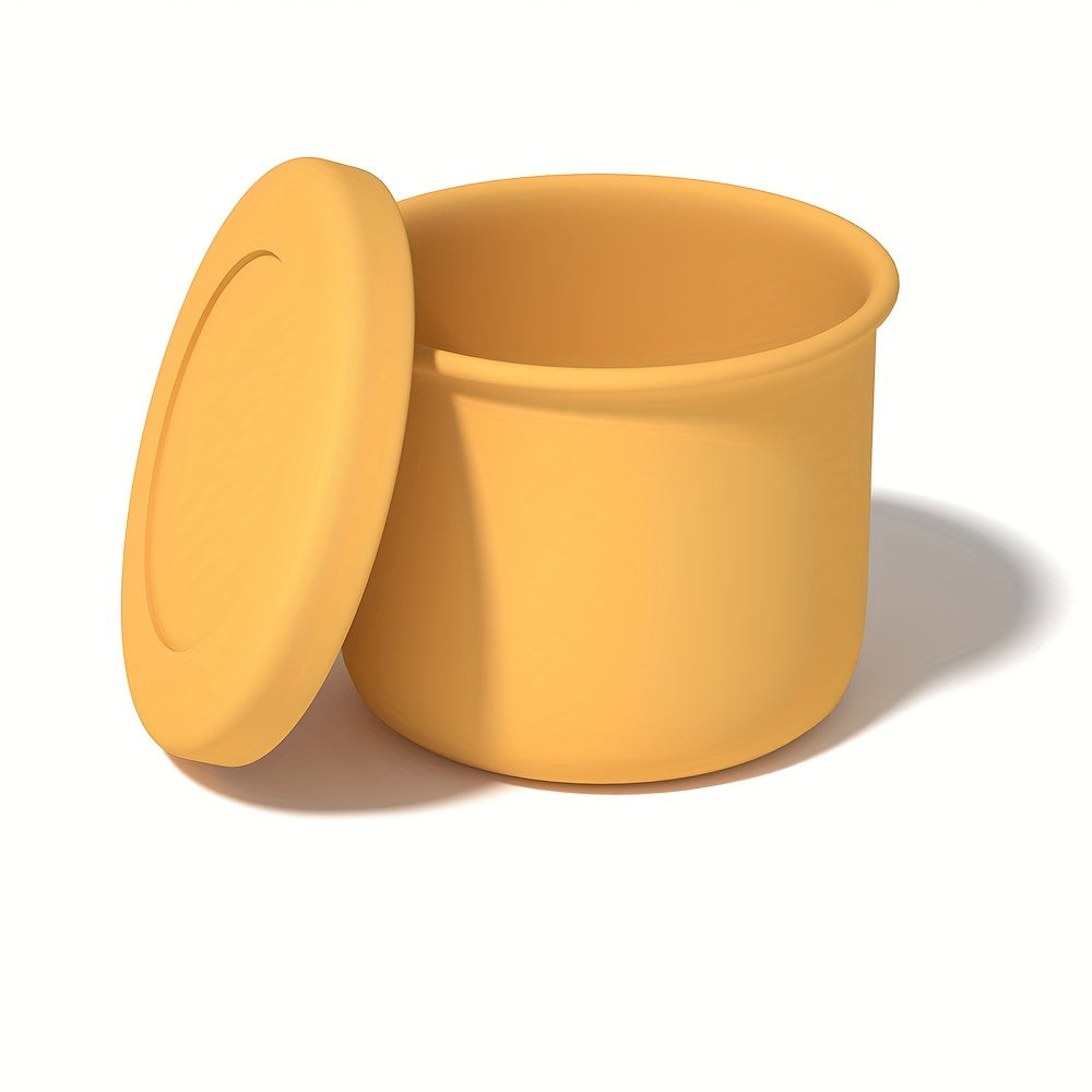 Ulgurji silikon yangi saqlash qutilari va idishlari, mikroto'lqinli pechda isitish uchun ommaviy ravishda, lagerda, pikniklarda, ofis tushliklari va qopqoq bilan stol anjomlari uchun mukammal.