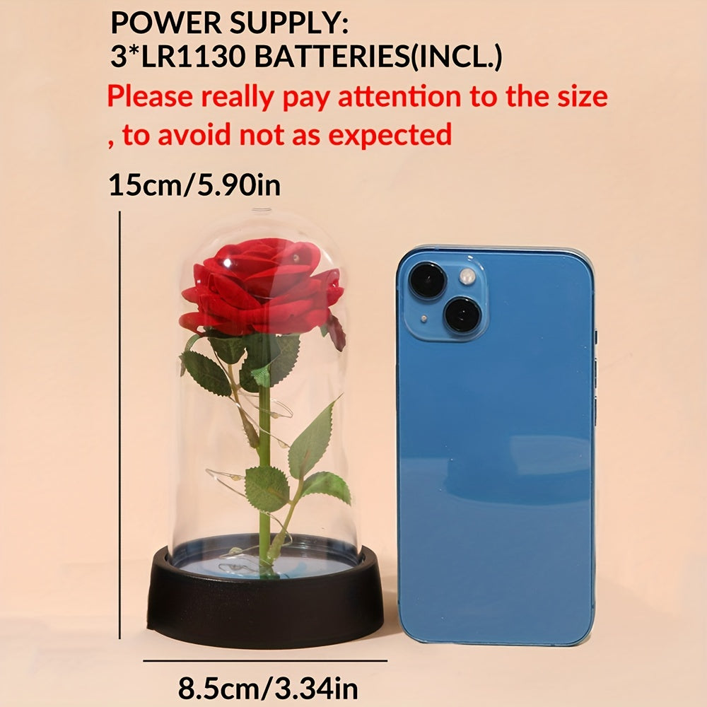 Romantik bezaklar va maxsus tadbirlarda, masalan, 14-fevral yoki Onalar kuni kabi sovg'alar uchun ideal bo'lgan chiroyli LED atirgul tun chirog'ini yarating. Ish stollari, gullar bezaklari yoki sifatida juda yaxshi.