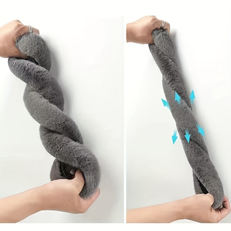 Uniseks qishki plush rul boshqarish qopqog'i 38cm antislip to'liq o'rash