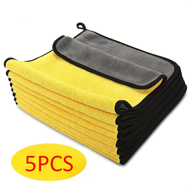Microfiber Cleaning Cloths Set, Reusable, Soft, Multi-Purpose for Kitchen Windows Car