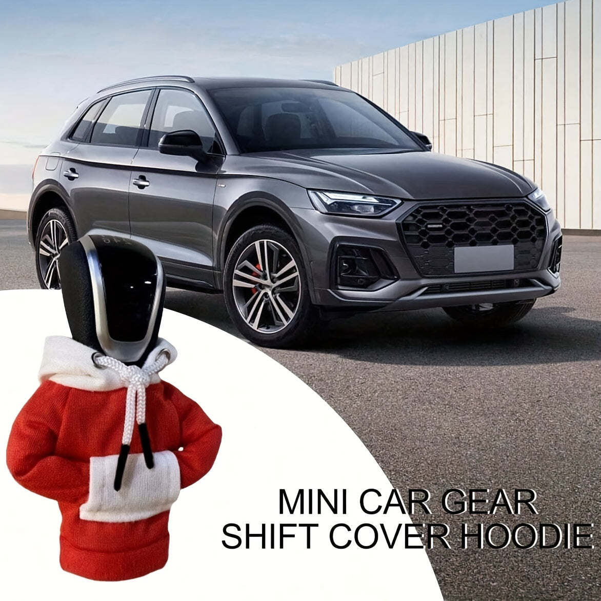 Universal avtomobil shifteri qopqog'i Mini hoodie, oson o'rnatiladi, chiroyli va zamonaviy