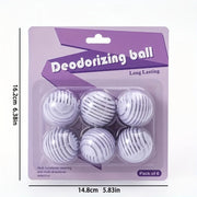 Sports Shoes Deodorant Balls Set for Shoes, Office, Car Freshener