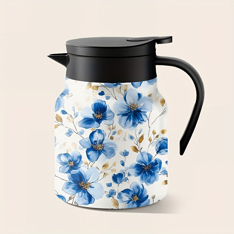 Flower Themed Stainless Steel Tea Infuser with High Capacity for White Tea