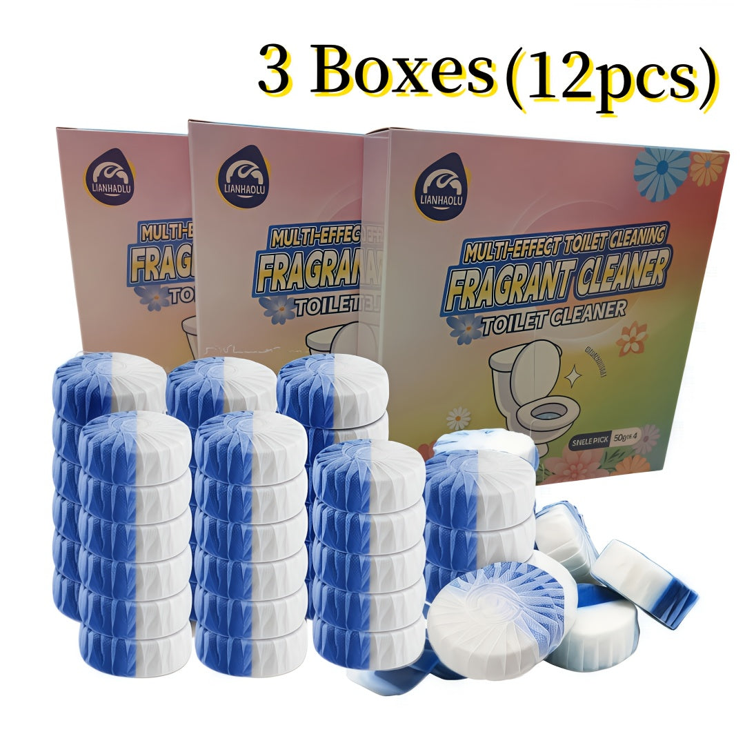 Blue and White Bubble Gel Toilet Cleaner Set 1-10L Concentrated Sodium Bicarbonate