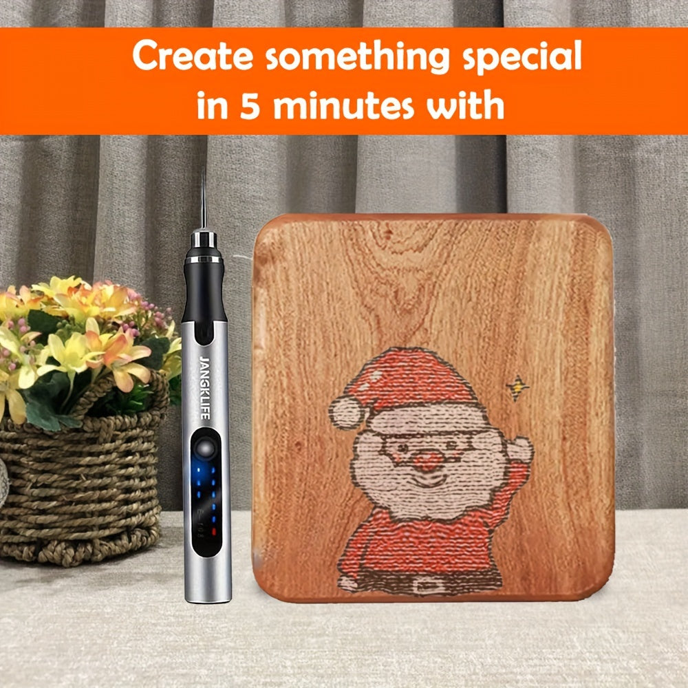 Cordless Rotary Tool Set with Rechargeable Battery and Variable Speed Carving Pen