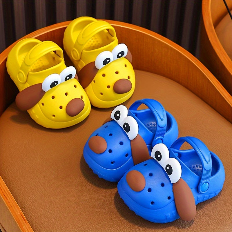 Children's Cartoon Dog Pattern EVA Sandals for Toddlers Non-Slip All-Season Casual Shoes