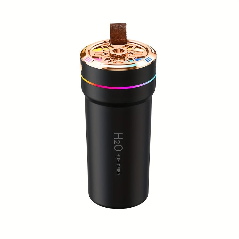 Car Humidifier Aromatherapy Diffuser with Starry Sky Light 300ml Usb Powered