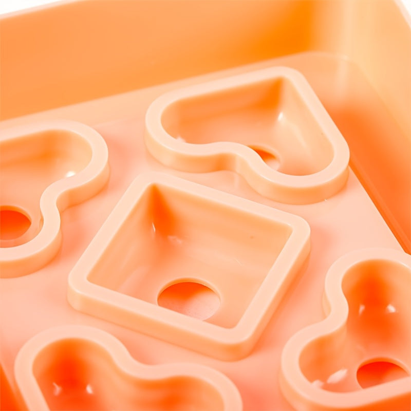 DIY atıştırmalıklar va partiy taomlari uchun yurak shaklidagi mini sendvich kesuvchi va yopishtiruvchi