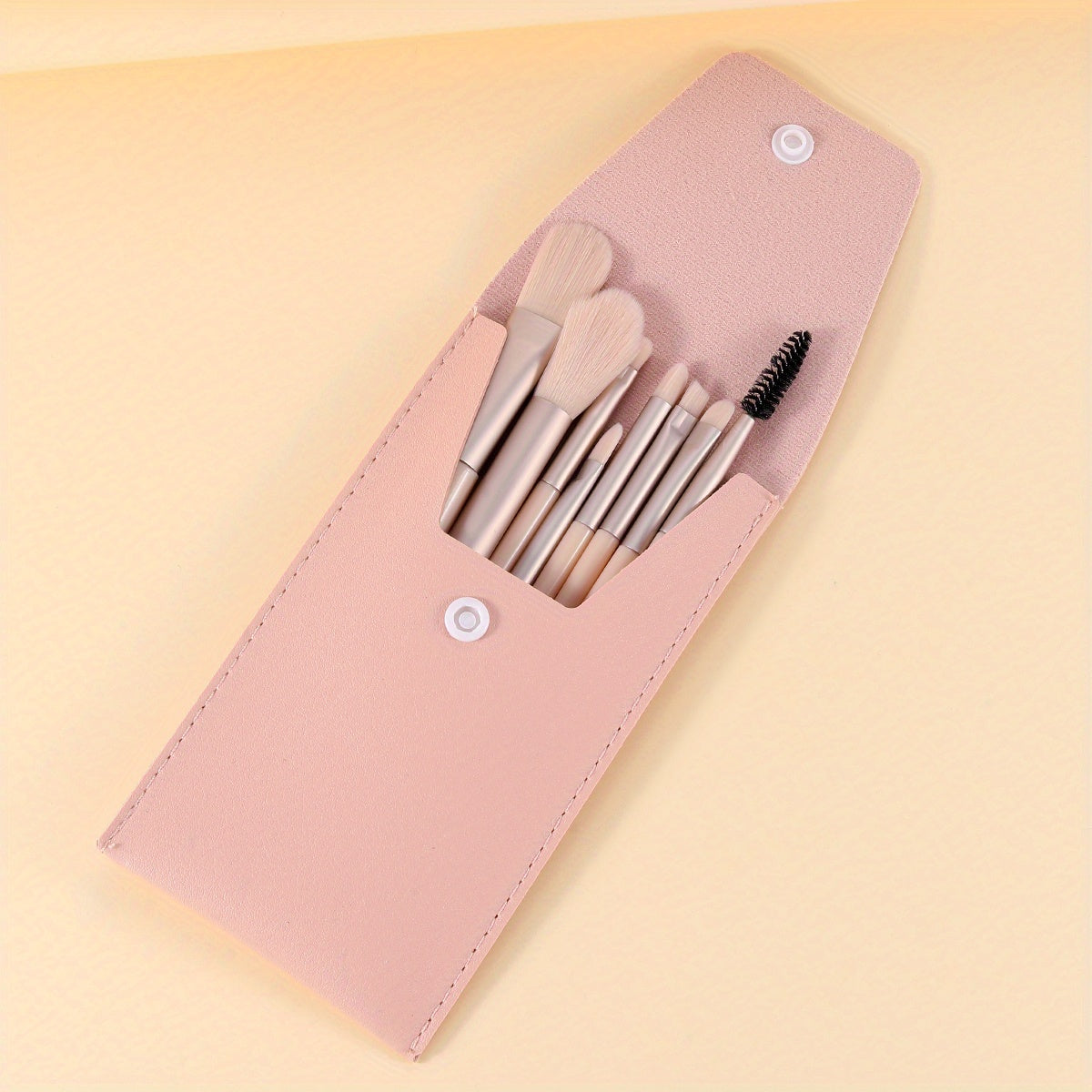 Women Mini Makeup Brush Set with Storage Bag Soft Hair for Face Eyes