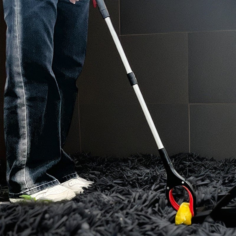 Family-Friendly Garbage Clamp with Long Handle, Child-Safe Aluminum Alloy