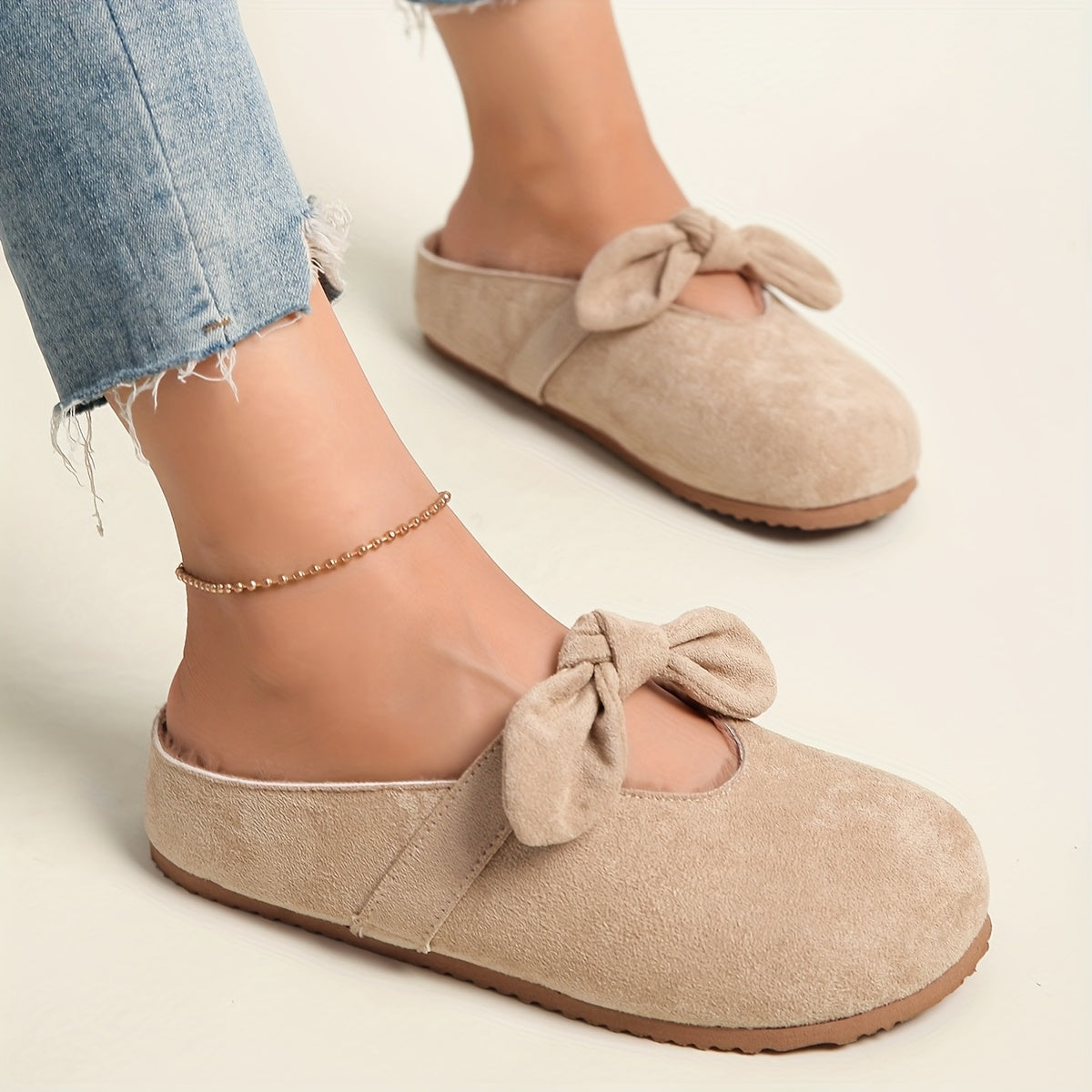 Women's Slip-On Loafers Faux Fur Lined Comfort Shoes for Casual and Formal Wear