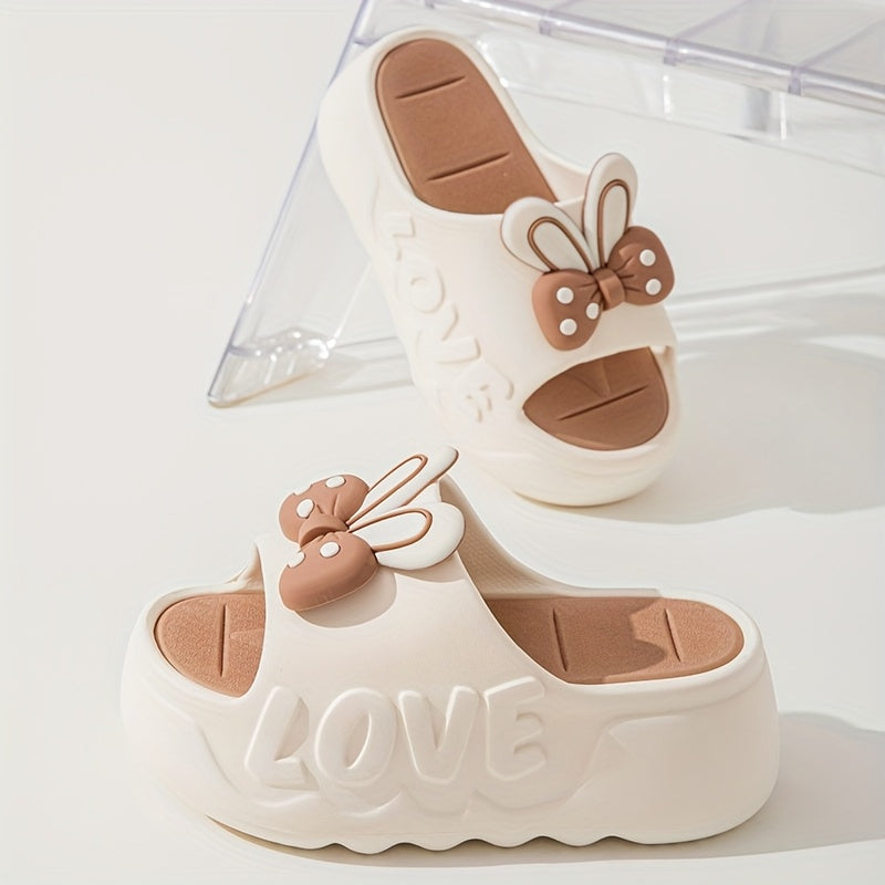 Women's Cartoon Print EVA Slippers Non-Slip Casual Summer Indoor Outdoor