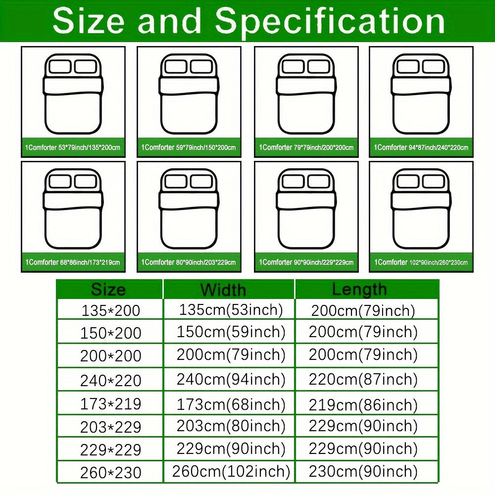 Пуховое одеяло с простеганым полиэстером на все сезоны с угловыми вкладками