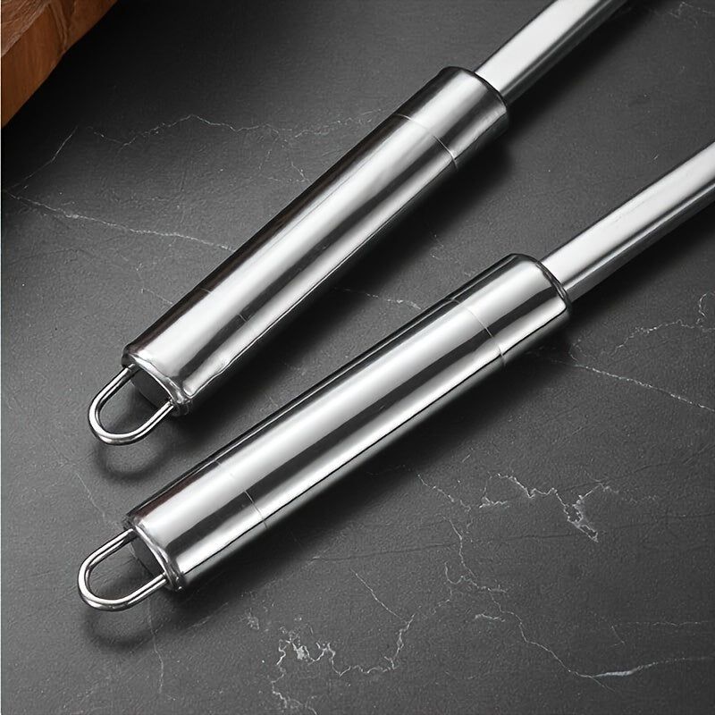 Set of 10 Stainless Steel Kitchen Utensils with Spatula Ladle Slotted Turner and More