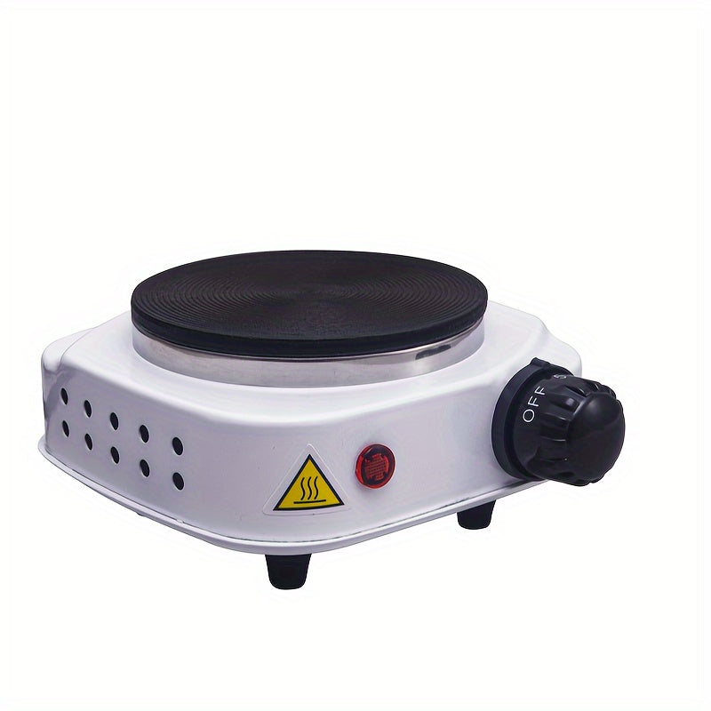 Uy, ofis, RV va yotoqxona uchun ko‘p maqsadli elektr isitish plitasi - choy, qahva va oshxona issiqligi uchun ideal - 220-240V AQSh plagi bilan kompaktdavlatli magnit pechka, qish uchun