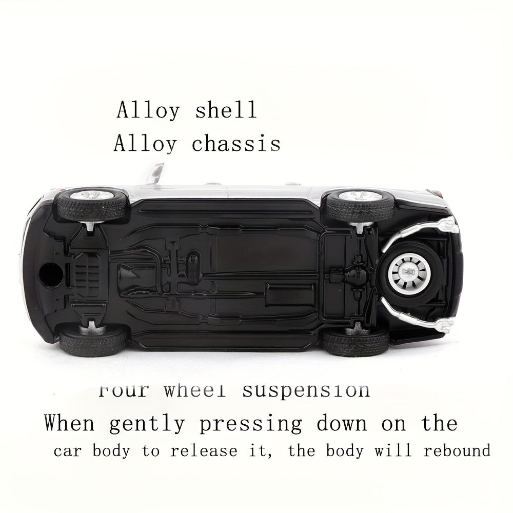 Modelo de coche de aleación para niños a escala 1:64, coche de juguete decorativo, colección