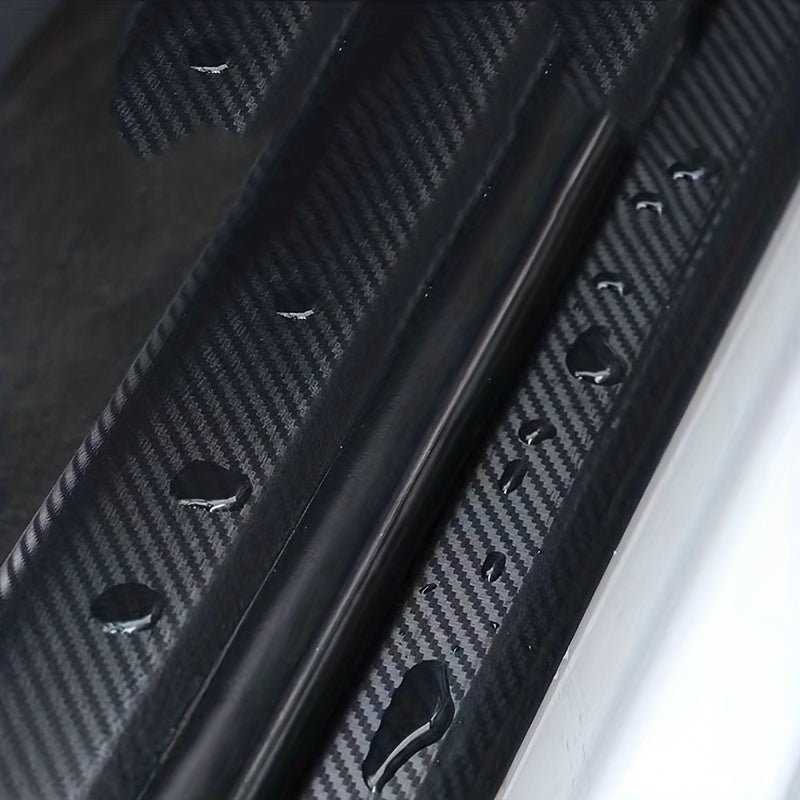 Car Decoration Car Stickers Waterproof Imitation Carbon Fiber Body Scratch Cover