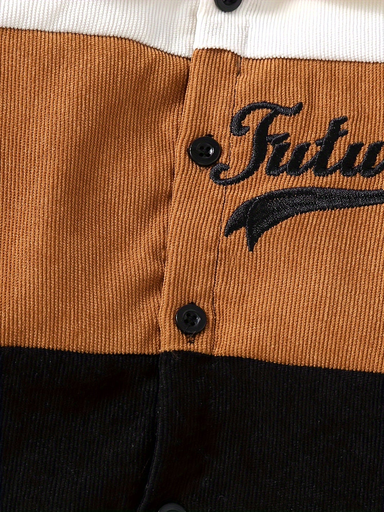 Men's Corduroy Patchwork Jacket and Trousers Set Fall Winter Outdoor Casual