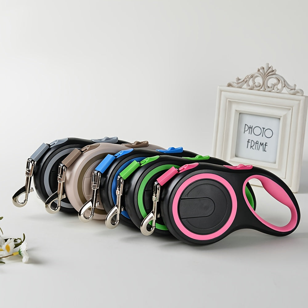16-Foot Retractable Dog Leash Polyamide for Medium to Large Breeds