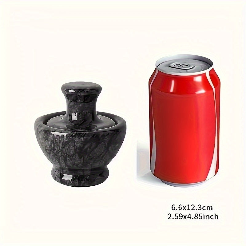 Premium Marble Mortar and Pestle Set for Spices Garlic Pepper Kitchen