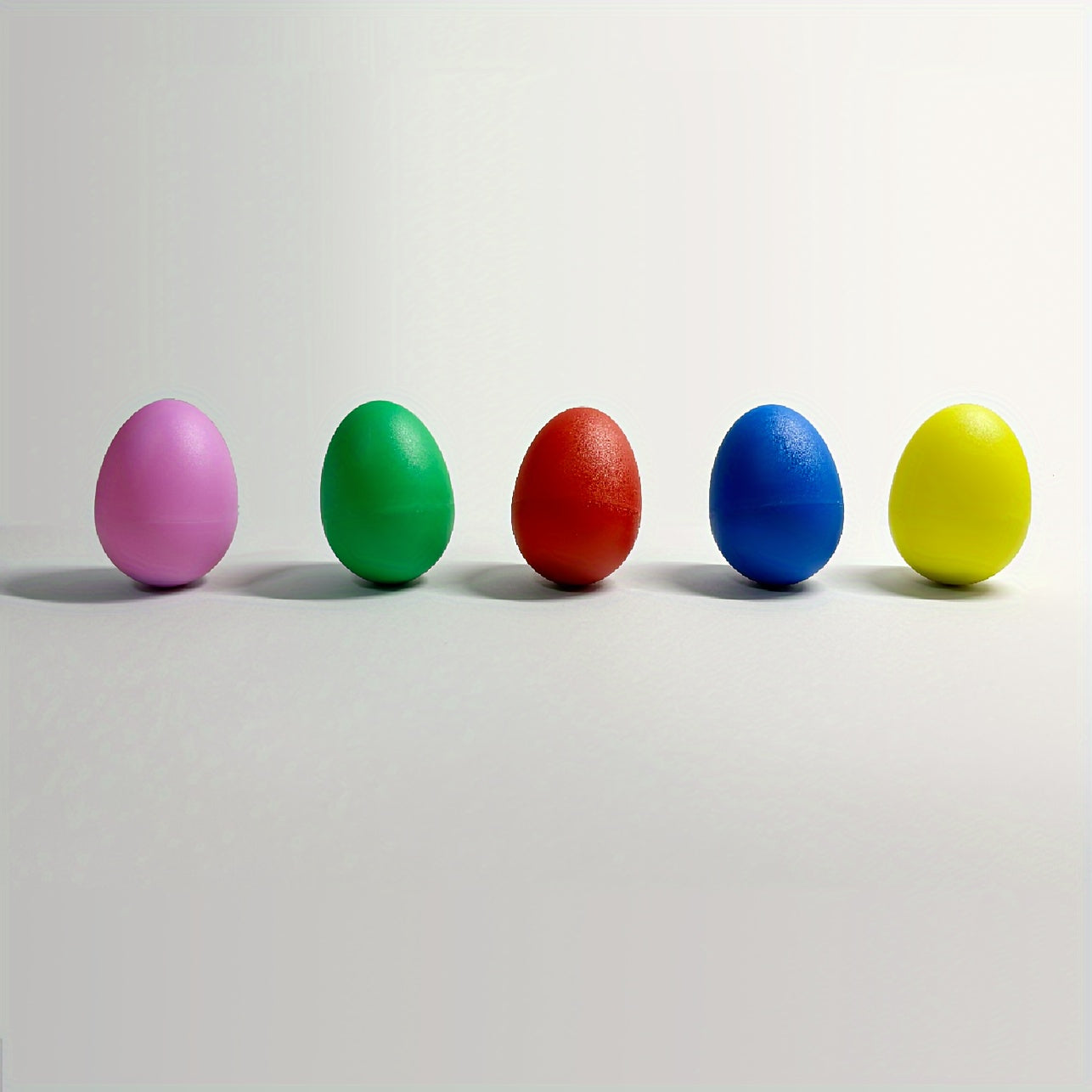 Set of 2 Vibrant Percussion Instruments for Kids Colorful PET Plastic Sand Balls for Music Education