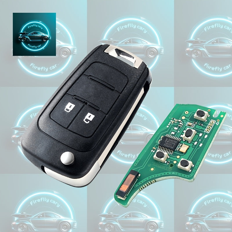 Remote Key Fob Replacement for Cars - Keyless Entry Remote Control Set