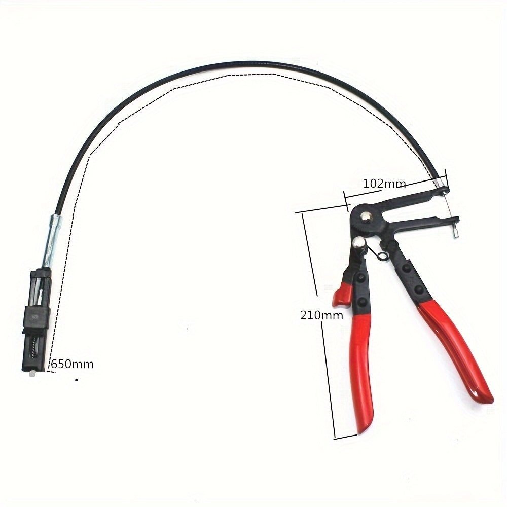Flexible Hose Clamp Pliers 60.96cm Iron Spring Tool for Car Radiators