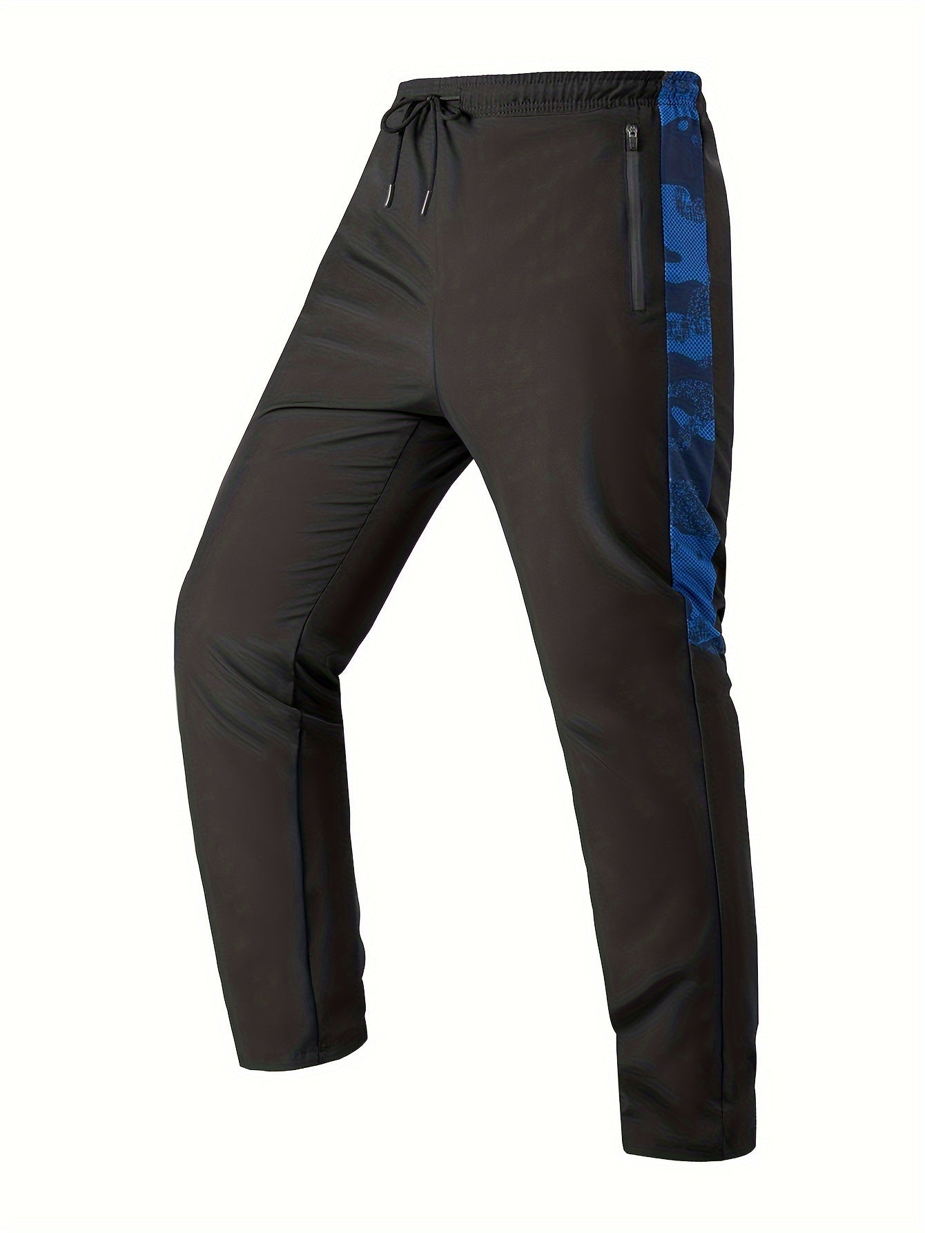 Men's Camouflage 2-Piece Casual Outfit Hooded Jacket and Breathable Pants