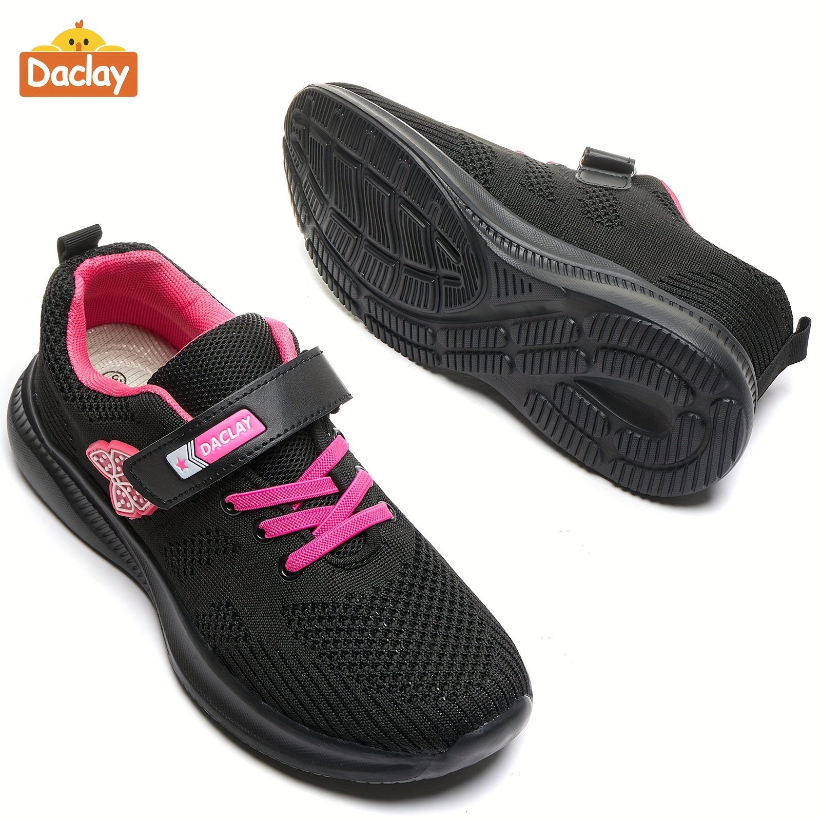 Kids' Breathable Knit Shoes Animal Print Low Top Sneakers for Boys and Girls