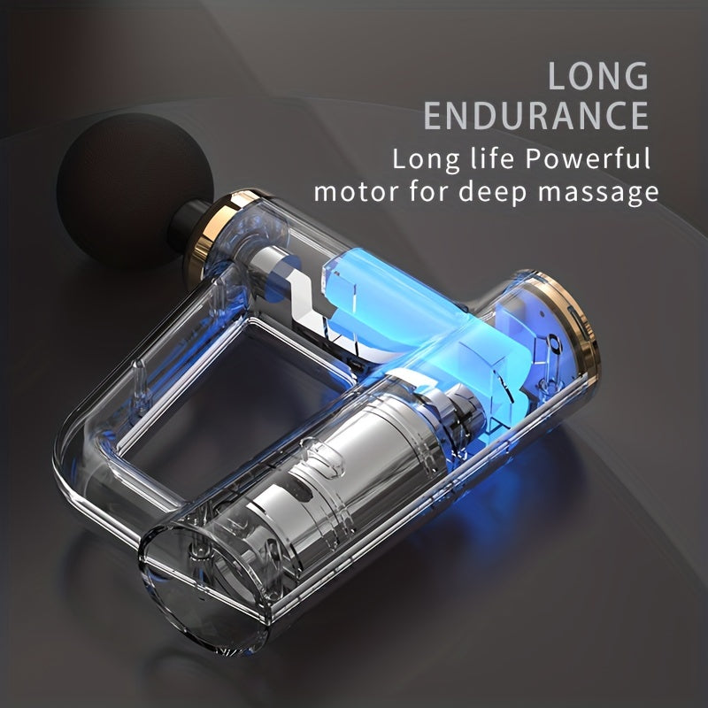 Mini fascia qurolli mushaklarni bo'sashtiruvchi massaj qiluvchi vibratsiya.