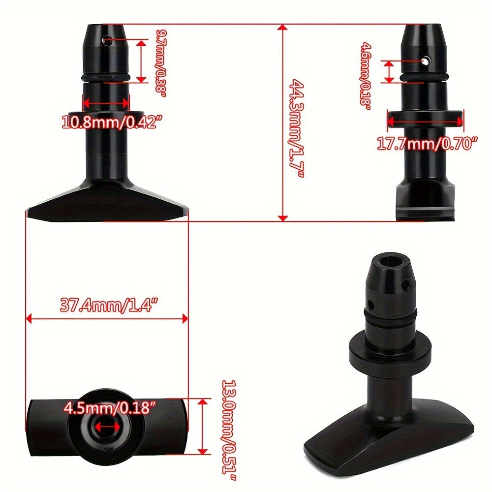 Universal alyuminiy qotishma avtomobil moyi dipstikini tortish tutqichining o‘rniga