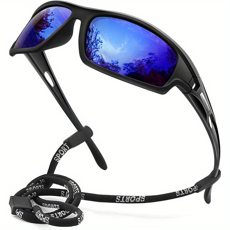 Unbreakable Polarized Men's Sports Sunglasses for Cycling Fishing Driving UV Protection