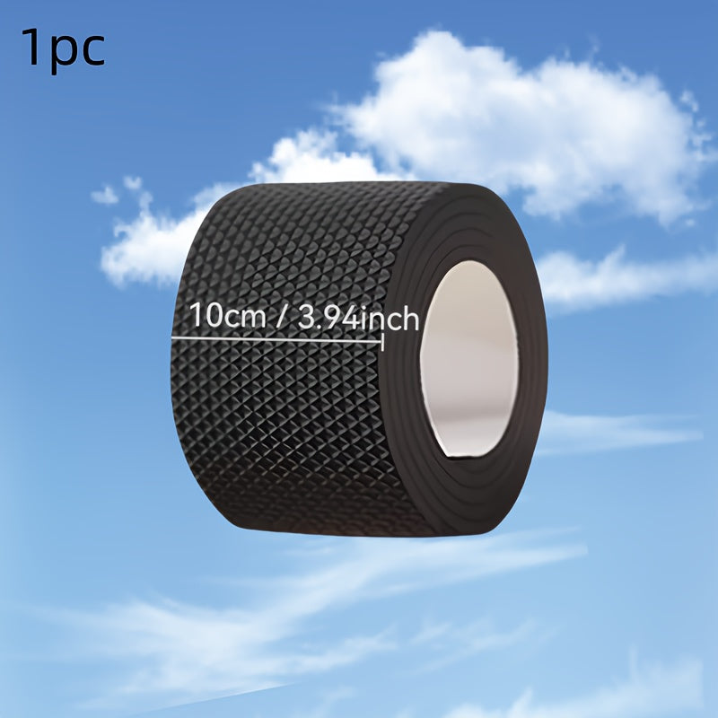 O'z-o'zidan yopishqoq lenta baland to'piqlar, sport poyabzallari va sandallar uchun poyabzal tagliklarini ta'mirlaydi, sirpanmaydigan ichki tagliklar, yamoqlar va yostiqlar bilan.