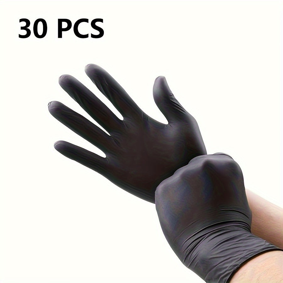 Heavy Duty Waterproof Nitrile Gloves for Household Cleaning Kitchen Bathroom Car Washing Reusable Pack of 50 100 30 10