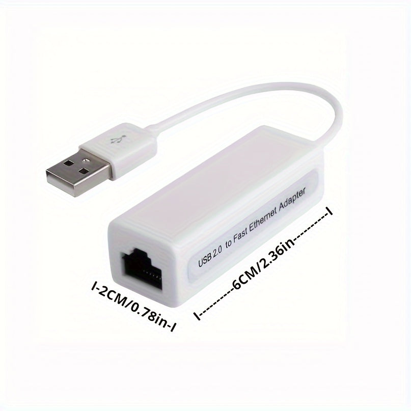 USB to Ethernet Adapter with Gigabit Port Plug-and-Play Network Card