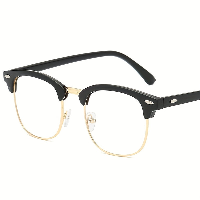 Gafas de lentes claros cuadrados para mujeres y hombres reducción de fatiga ocular por ordenador, juegos, televisión y teléfono