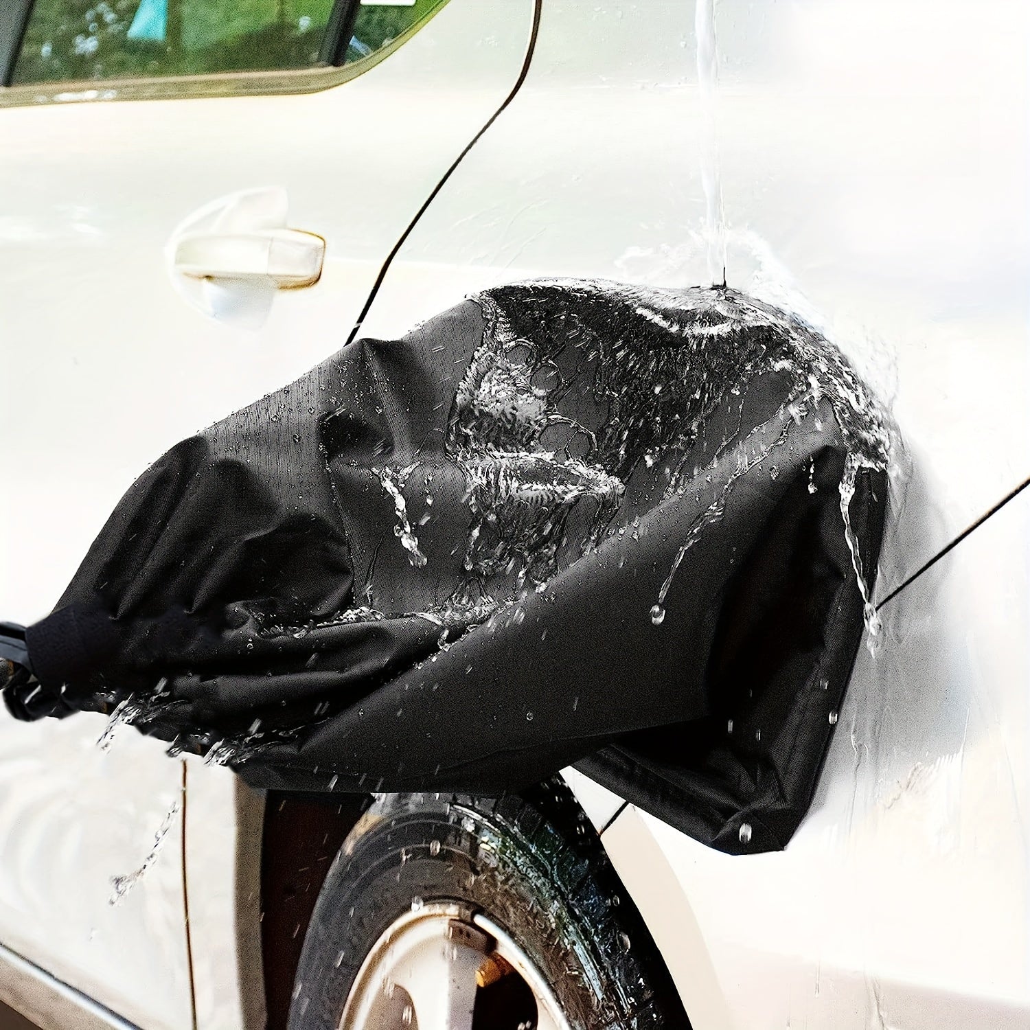 1/3 dona magnitli elektr avtomobil zaryadkasi port qopqog'i bardoshli ob-havo sharoitlariga chidamli UV-muhofazali