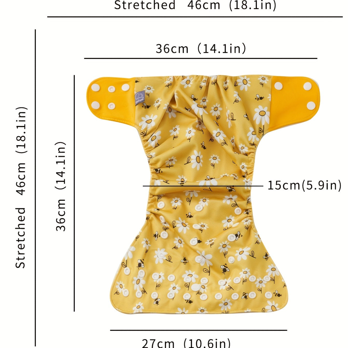 Breathable Waterproof Washable Cloth Diapers for Babies