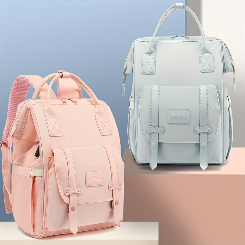 Mommy Backpack Diaper Bag with Spacious Storage and Stylish Design for Mothers