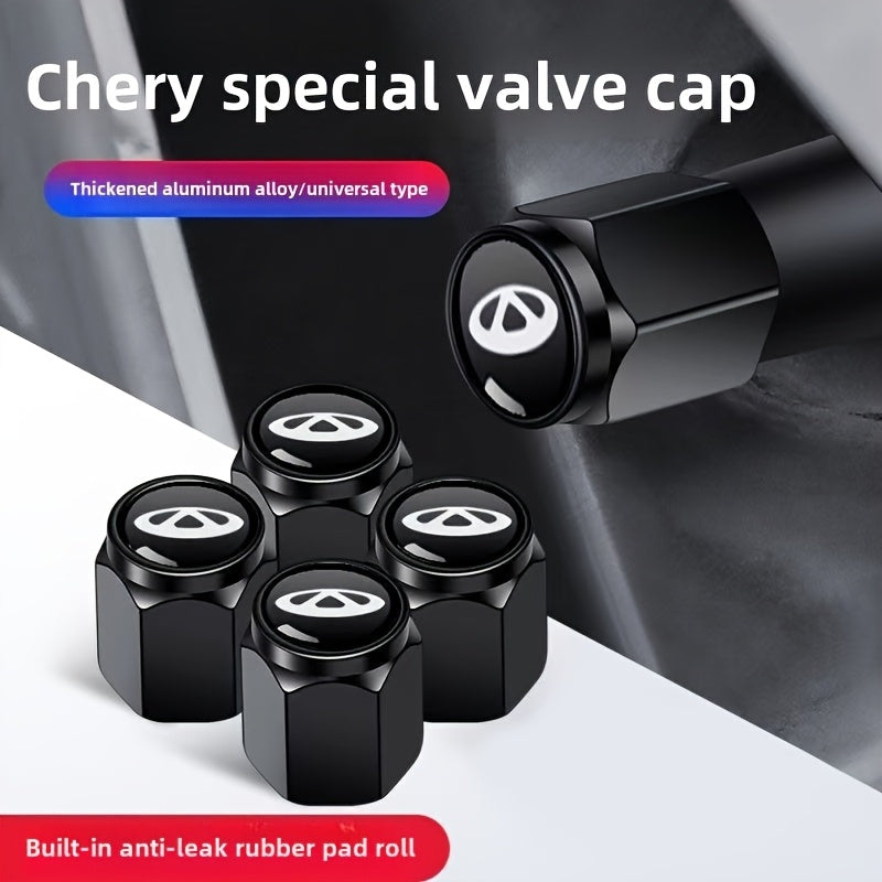 Universal Car Tire Valve Cap Set for SUV and Sedan Replacement