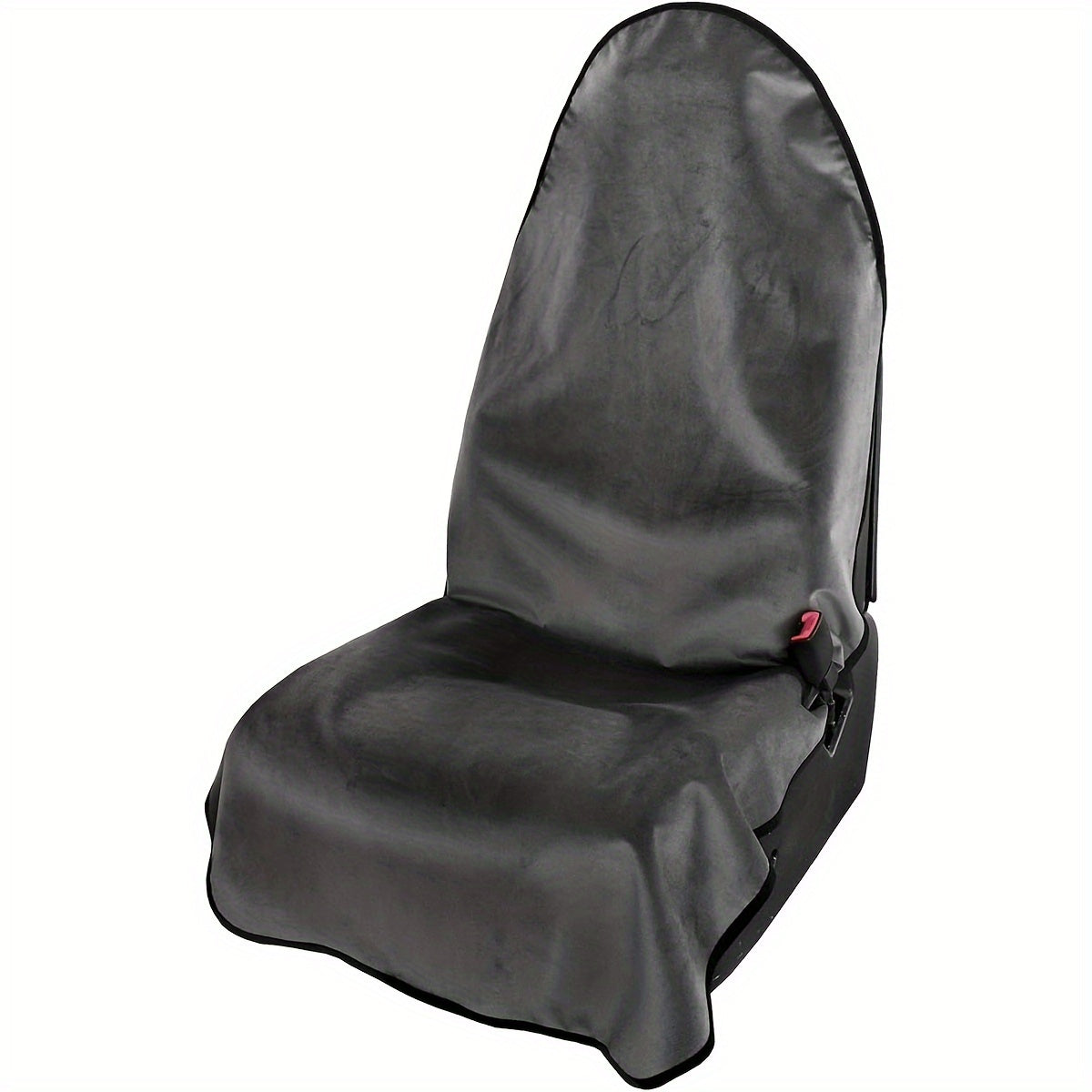 Universal Car Seat Cover Protector Towel Style Front Seat Grey for SUV Truck