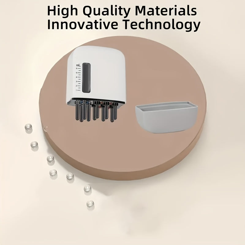 2-in-1 Electric Hair Oil Diffuser and Scalp Massager with Essential Oils