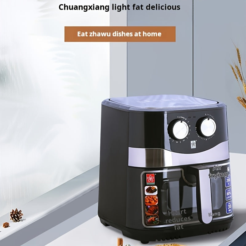 Elektr hava fritöz pechka 12L Aqlli Pishirish Dasturlari Boshqaruvi uchun Uy Oshxona