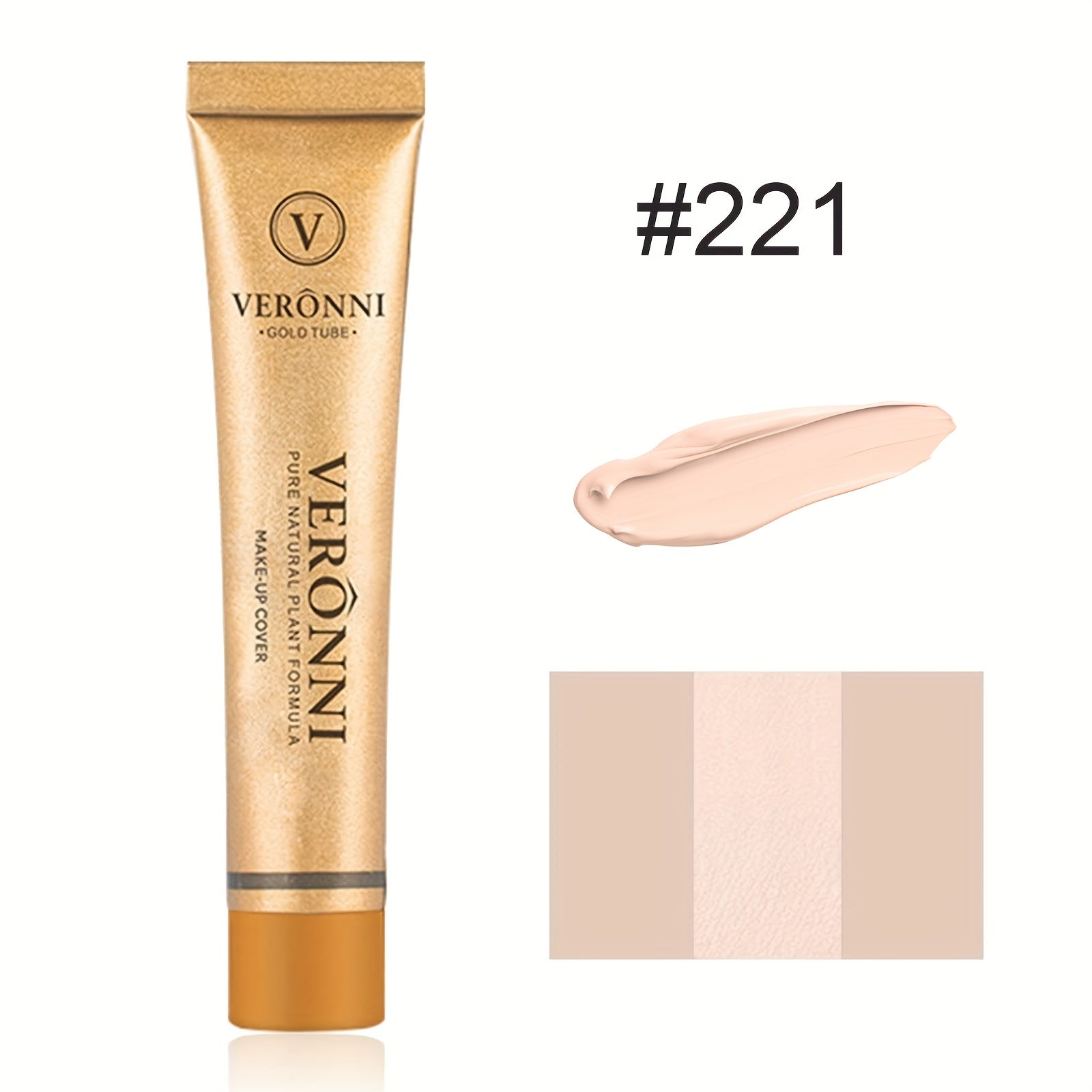 Crema correctora y aclaradora para mujer 14 colores a prueba de agua cobertura total