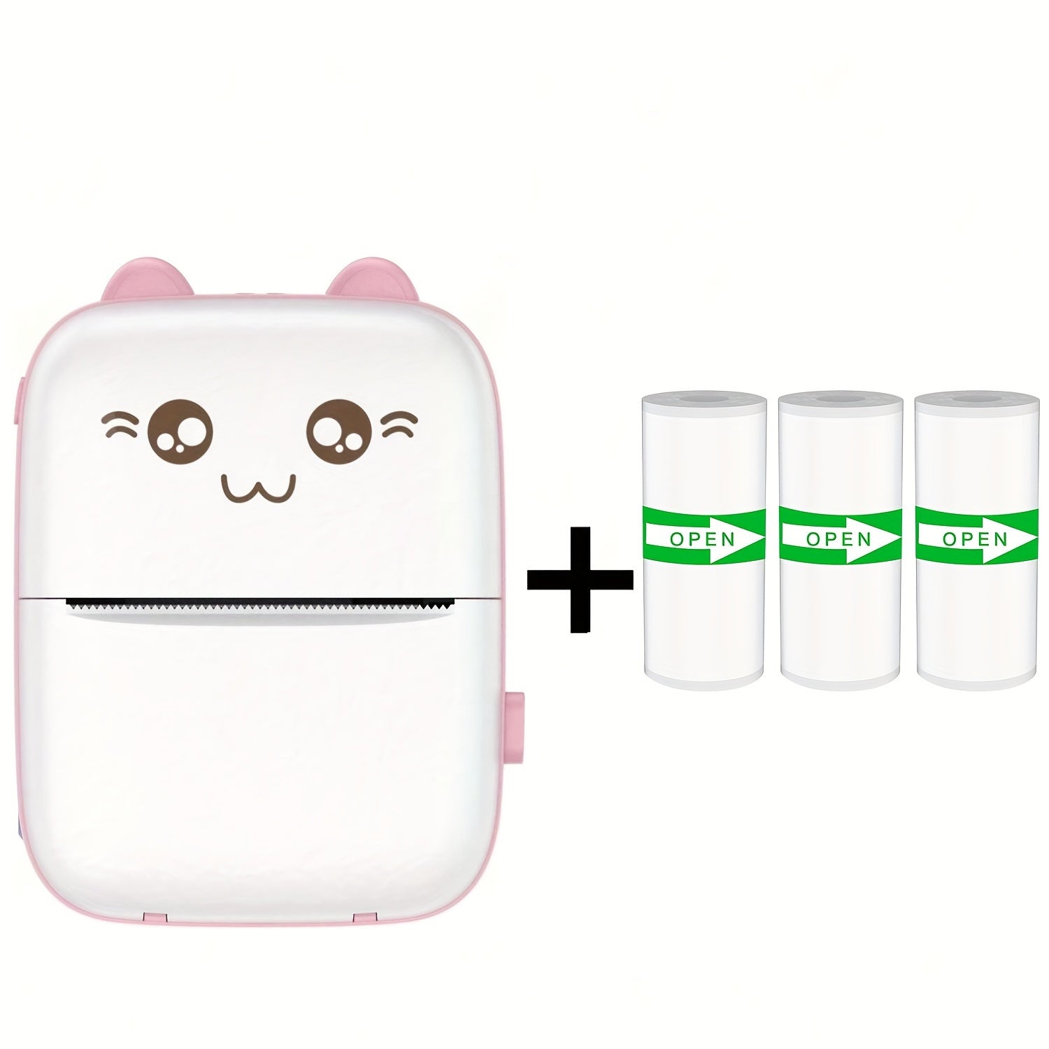 Impresora de etiquetas térmicas mini inalámbrica portátil con USB recargable para iOS y Android