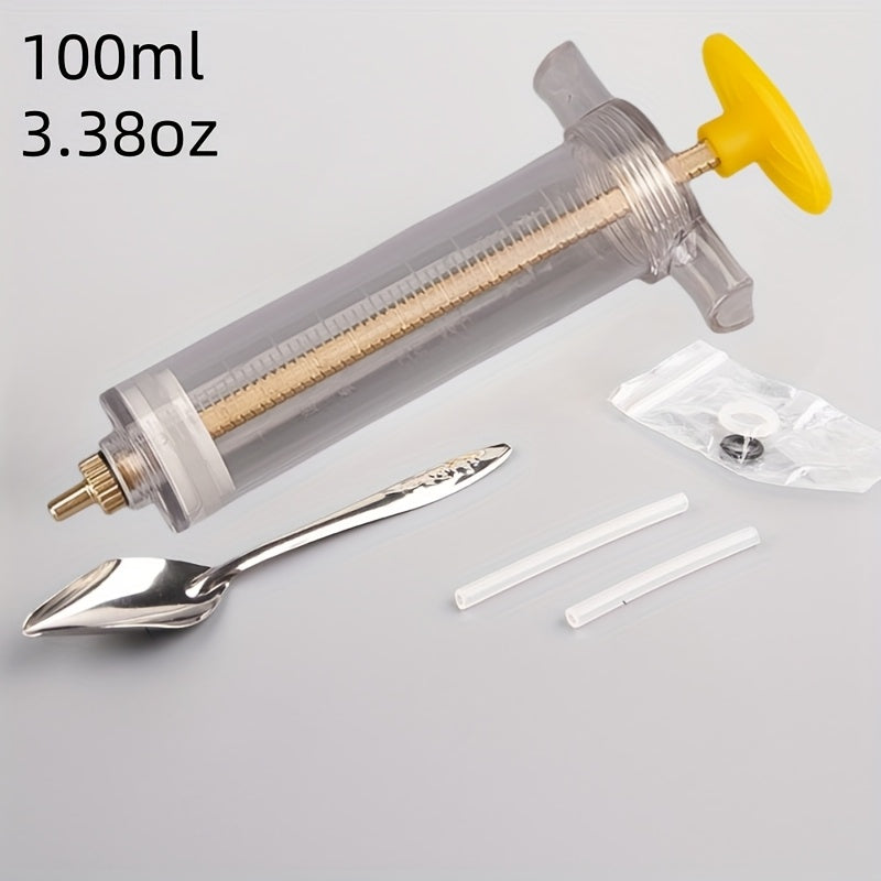 Набор для кормления птиц с мягкой трубкой, мерным стаканом и ложкой для всех видов птиц