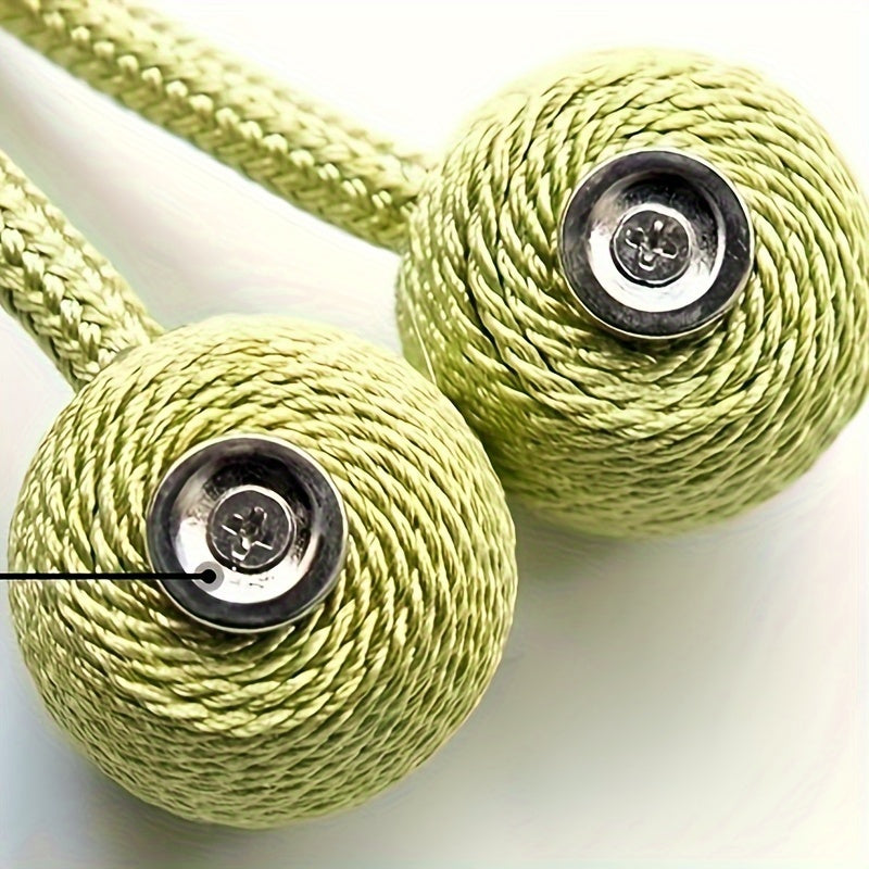 Magnetic Bathroom Shower Curtain Hooks 2 Pack for Easy Installation